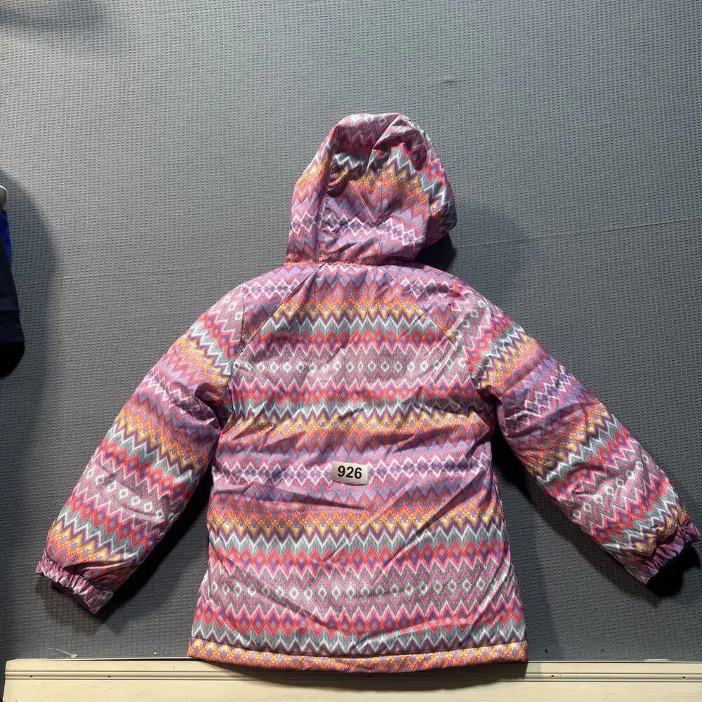The Children's Place Girls Long‎ Sleeve Print 3 In 1 Jacket Sz M Brand New